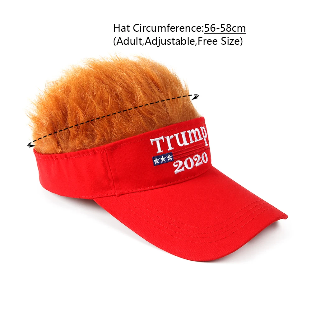 

Donald Trump 2020 Visor Hat General Election Keep America Great Sun Hat Outdoor Sunscreen Casual Baseball Hat