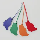 Оптовая продажа, брелок Rainbery из натуральной кожи с картой Саудовской Аравии, женский рюкзак с подвеской, женская сумка, Шарм DZ0327