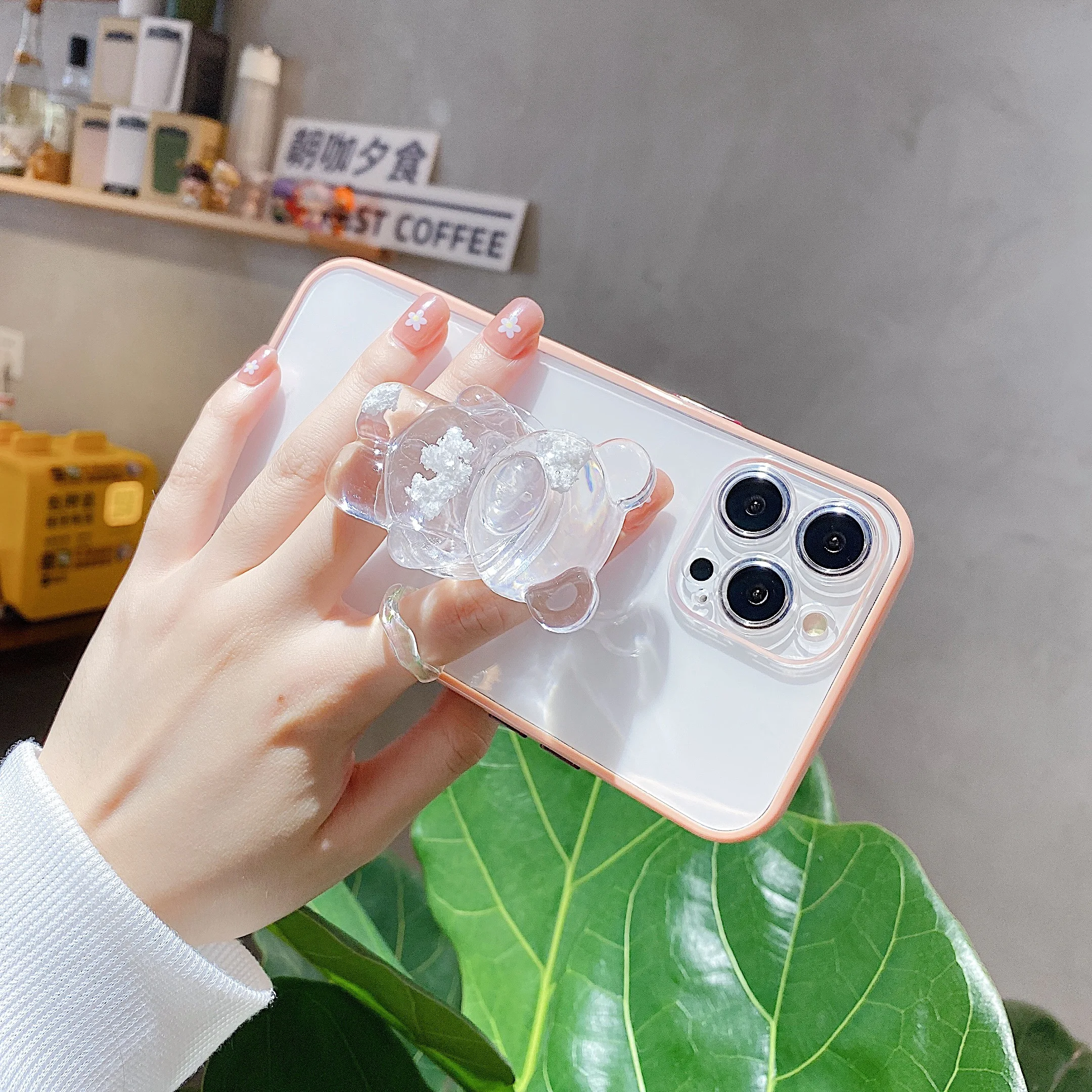 Телефонный чехол Blingbling с жемчужинами и цепочкой на запястье для iPhone 11 Pro Max XR 7 8Plus 12