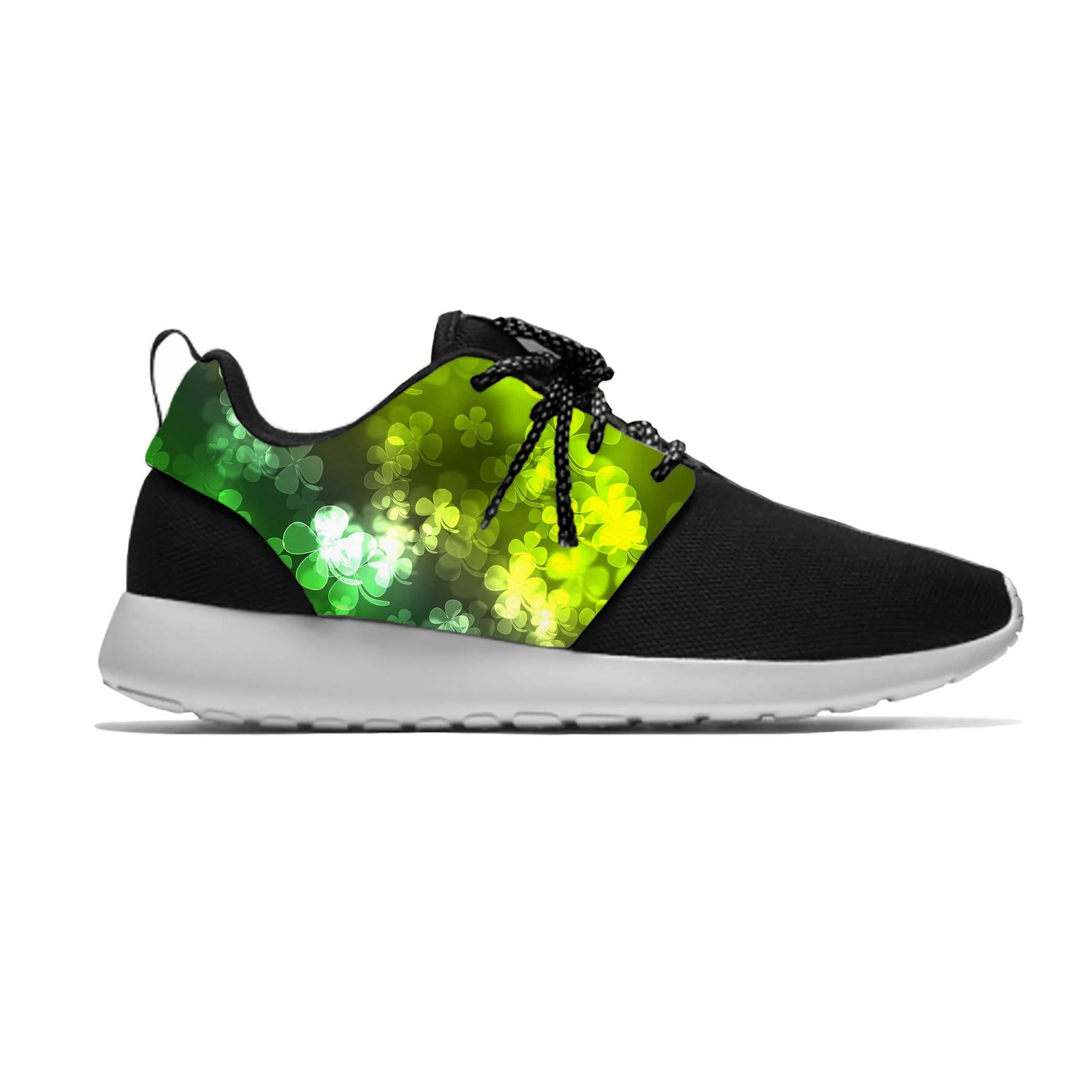 

Saint St Patricks Day Shamrock Ireland Irish Funny Sport Running Shoes Casual Breathable Lightweight 3D Print Men Women Sneakers