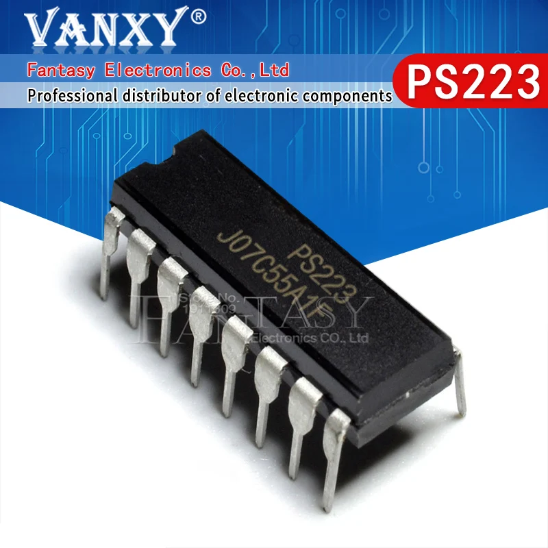 5 шт. PS223 DIP16 PS224 PS222 PS222L PS222F PS 223 DIP-16 DIP | Электронные компоненты и принадлежности