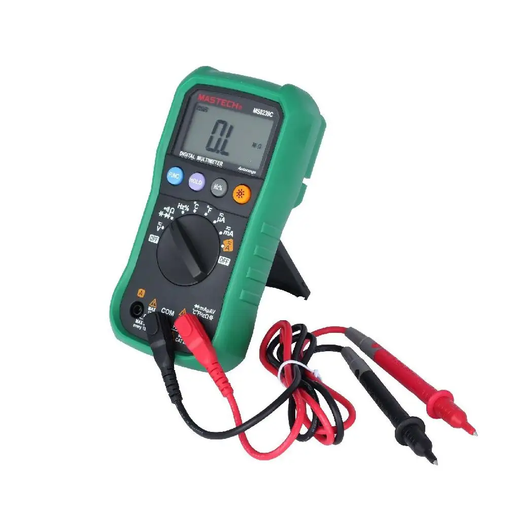 Цифровой мультиметр с автоматическим диапазоном MeterMall MASTECH MS8239C тестер