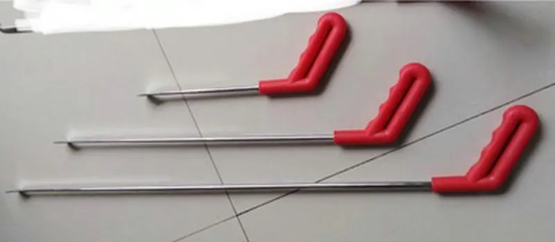 Инструменты для удаления вмятин красные ручки PDR инструменты ремонта комплект