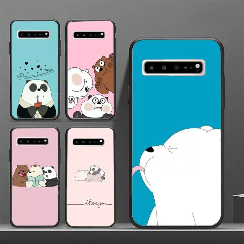 

Art Hoesjes Fashion Funny Panda Bear Phone Case for Samsung M51 M31 M31S M21S M21 M30 M30S M11 M10 Fundas