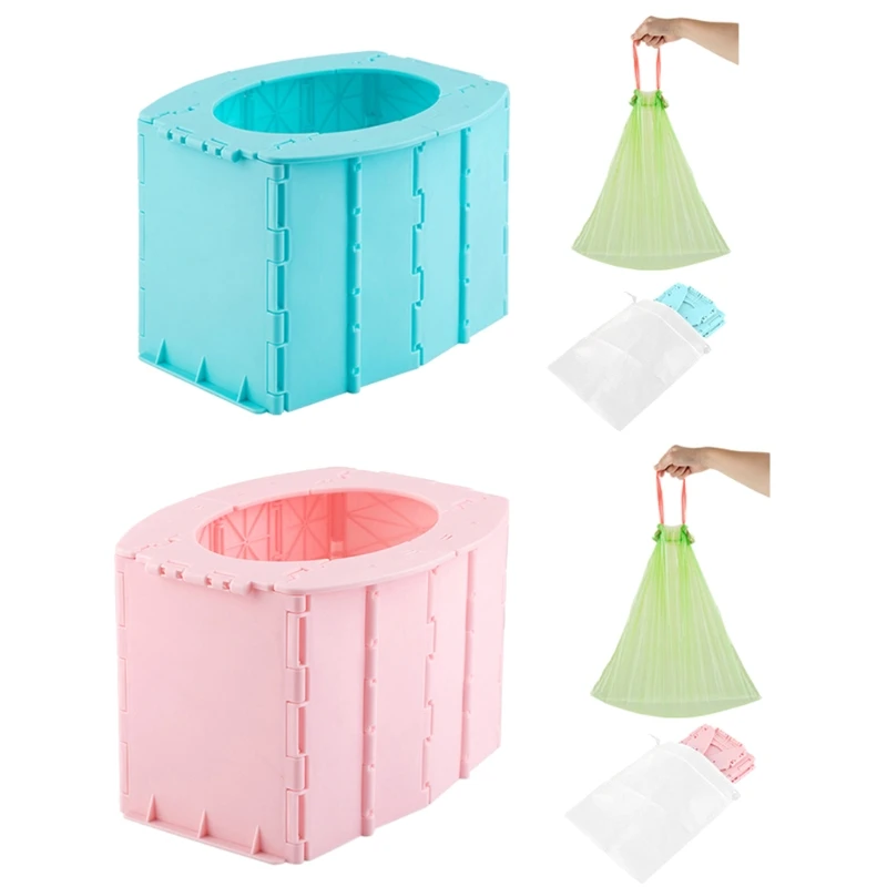 

Outdoor Portable Folding Toilet Urinal Mobile Seat Potty for Kids Children Travel Hiking Camping
