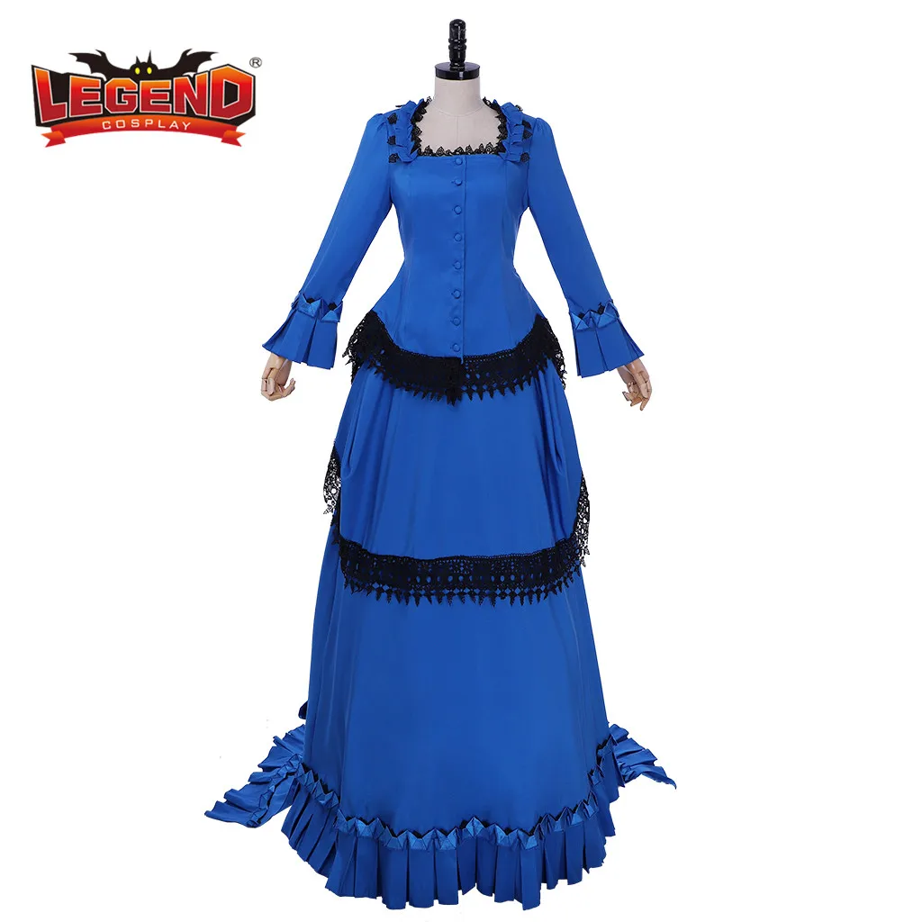 Женское платье в викторианском стиле винтажное готическое времен Гражданской