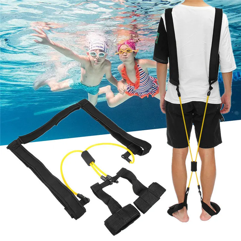 Регулируемый эластичный пояс для плавания сетчатый Карманный ремень тренировок