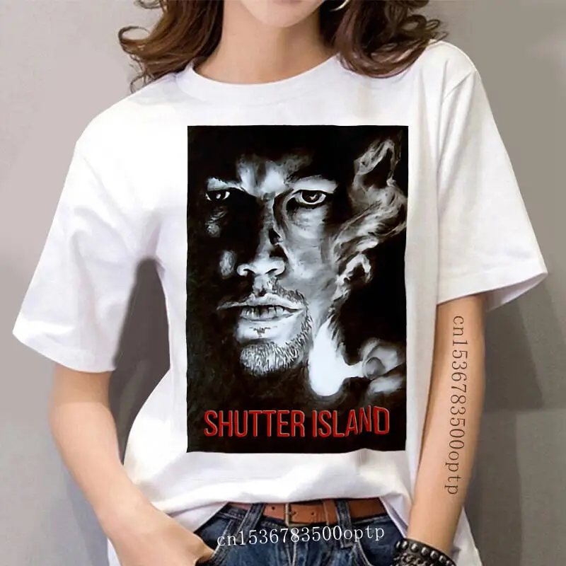 

women t-shirt Shutter Island (2010) IMDB Top 250 T Shirt tshirt Women t shirt