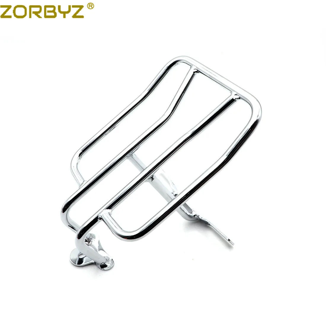 ZORBYZ мотоцикл хромированная сталь задний багажник для Harley Sportster XL883 1200 на заказ