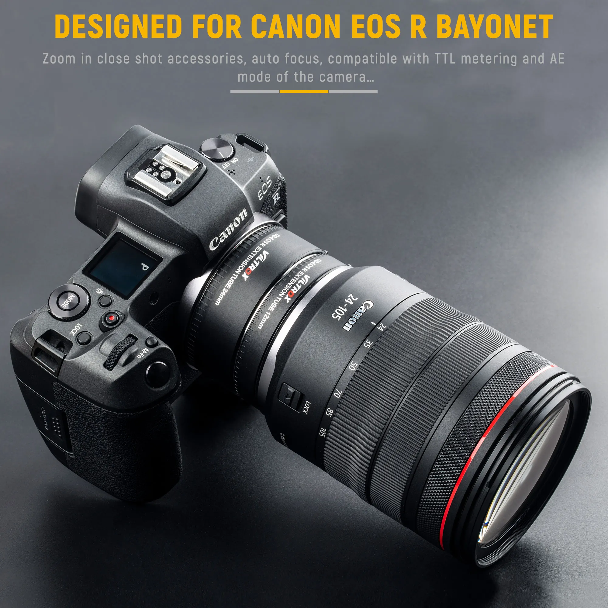 Viltrox DG EOS R Удлинительное макрокольцо для автоматического Крепление адаптер