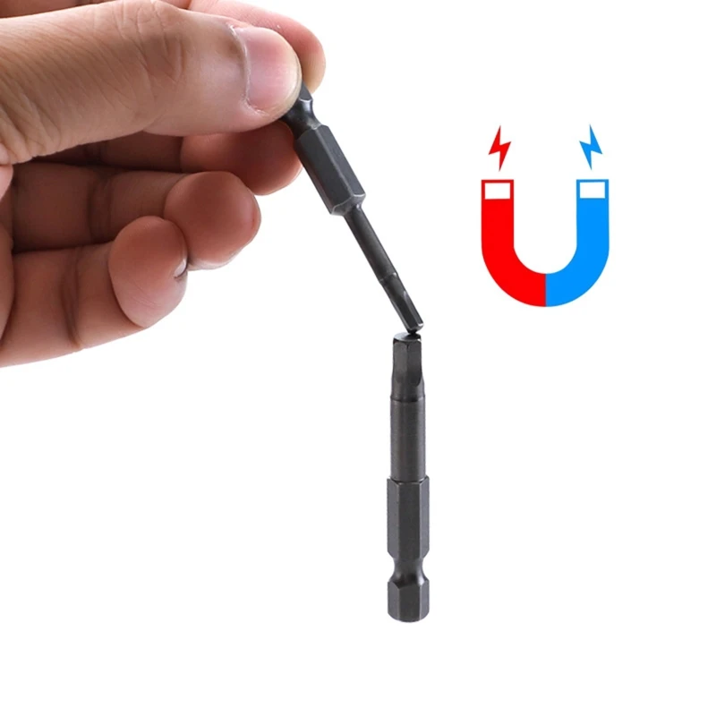 

Anti Slip Hex Torx Head 1/4\" Screwdriver Drill Bit Security Tamper Proof Screw