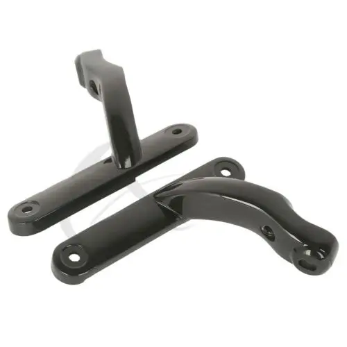 

Black Chrome Auxiliary Lighting Brackets For Harley Trike FLHXXX CVO Street Glide Special FLHXS FLHX FLHXSE3/2 Frame Parts