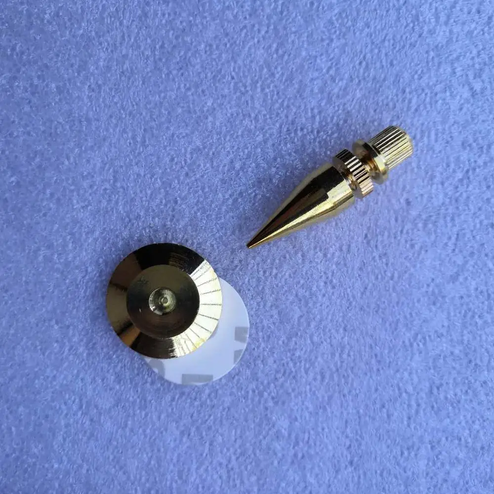 8set gold Portable loudspeakers Spikes Loudspeakers Stand repair Parts DIY Universal fever Audio Shock nails | Электроника