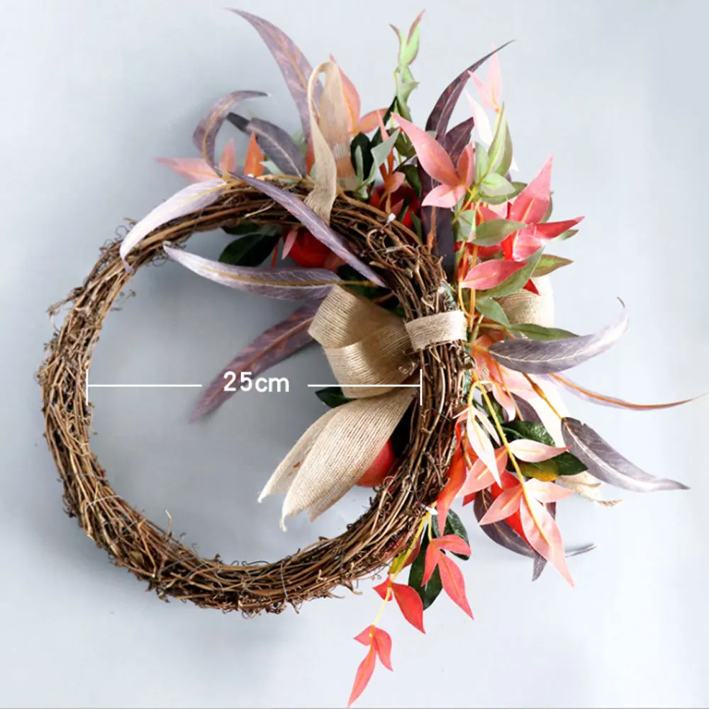 Реалистичные граната венок праздник поставки гирлянда подвесной вечерние