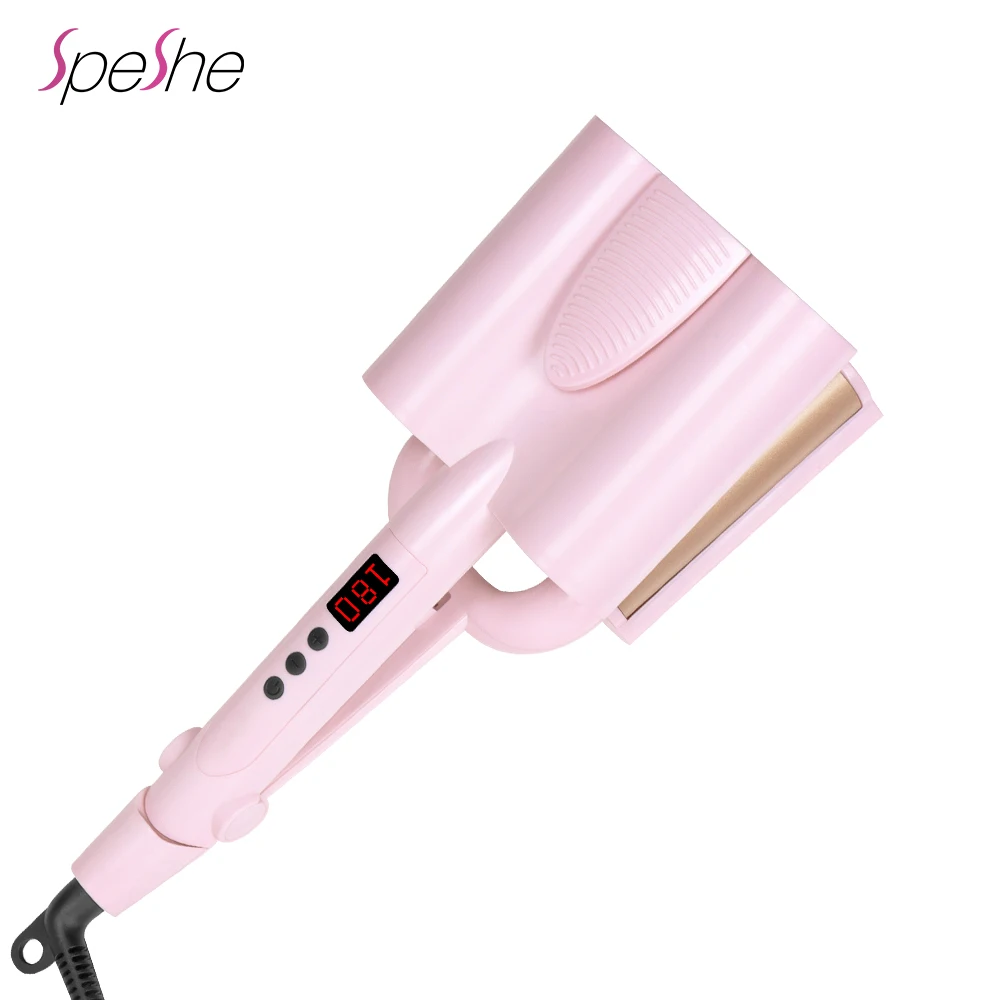 Плойка для завивки волос плойка 26 мм с керамическим покрытием глубоких волнистых