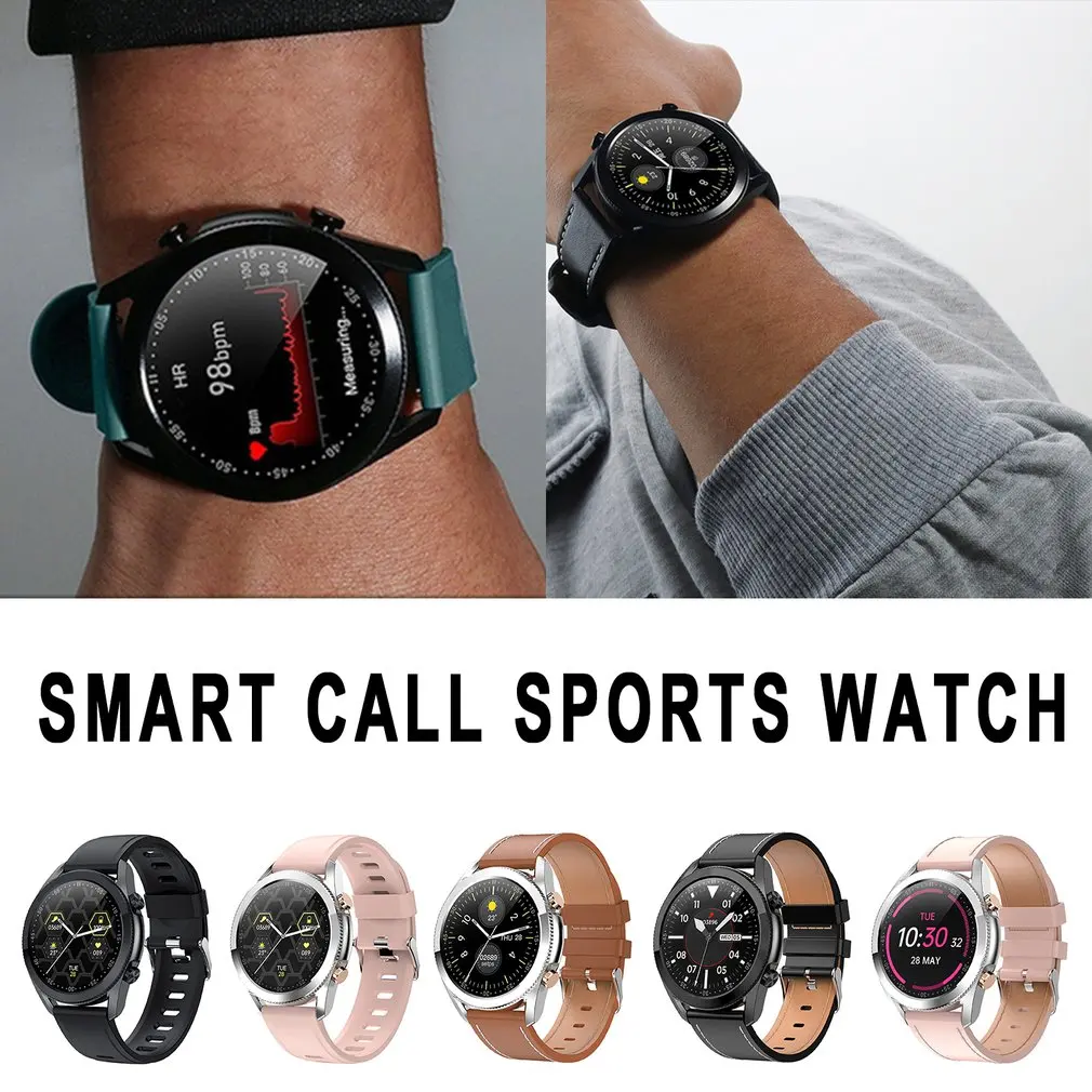 Смарт-часы L11 GT05 мужские водостойкие с ЭКГ + ППГ