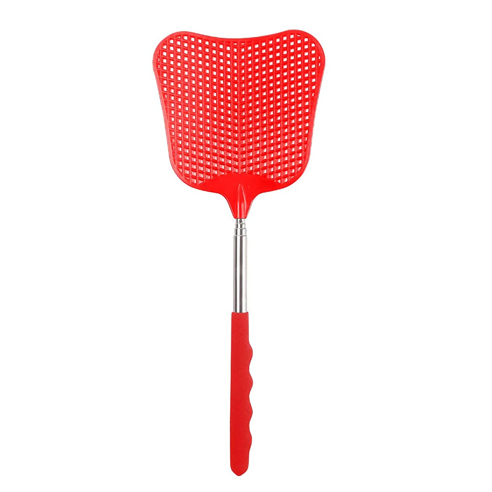 

1pcs Durable Telescopic Plastic Fly Swatter With Stainless Steel Long Handle Pest Control Tools Home Supplies Tools practical