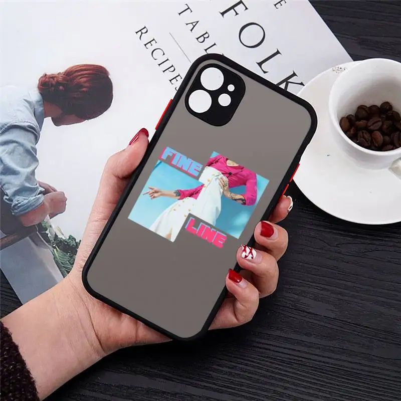 

Harry Styles Fine Line TPWK Phone Cases matte transparent For iphone 7 8 11 12 plus mini x xs xr pro max cover