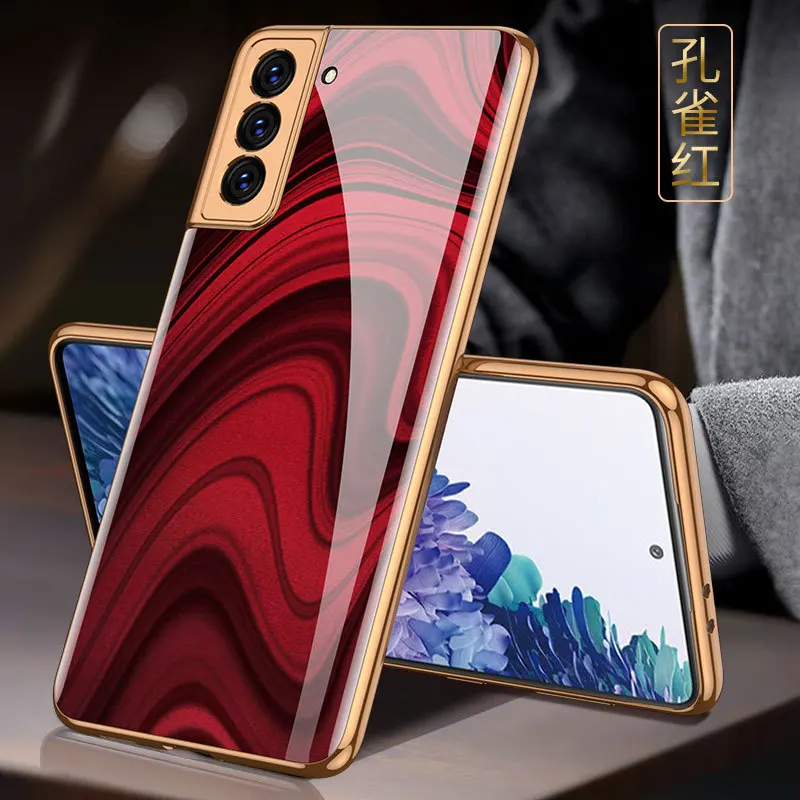 

Plating Case For Galaxy S21 S21 Plus S21 Ultra Phone Case For Galaxy S30 S30 Plus S30 Ultra Case