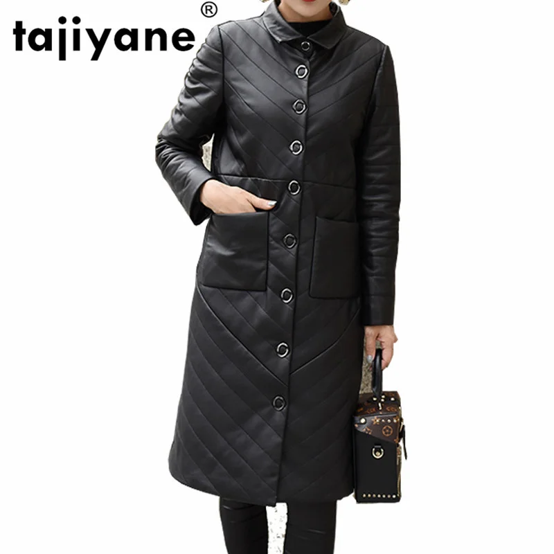 

Jacket Winter Autumn Women Parka Clothes 2021 Genuine Leather Jacket Women Korean Elegant Duck Down Jacket Women Slim Fit ZT549