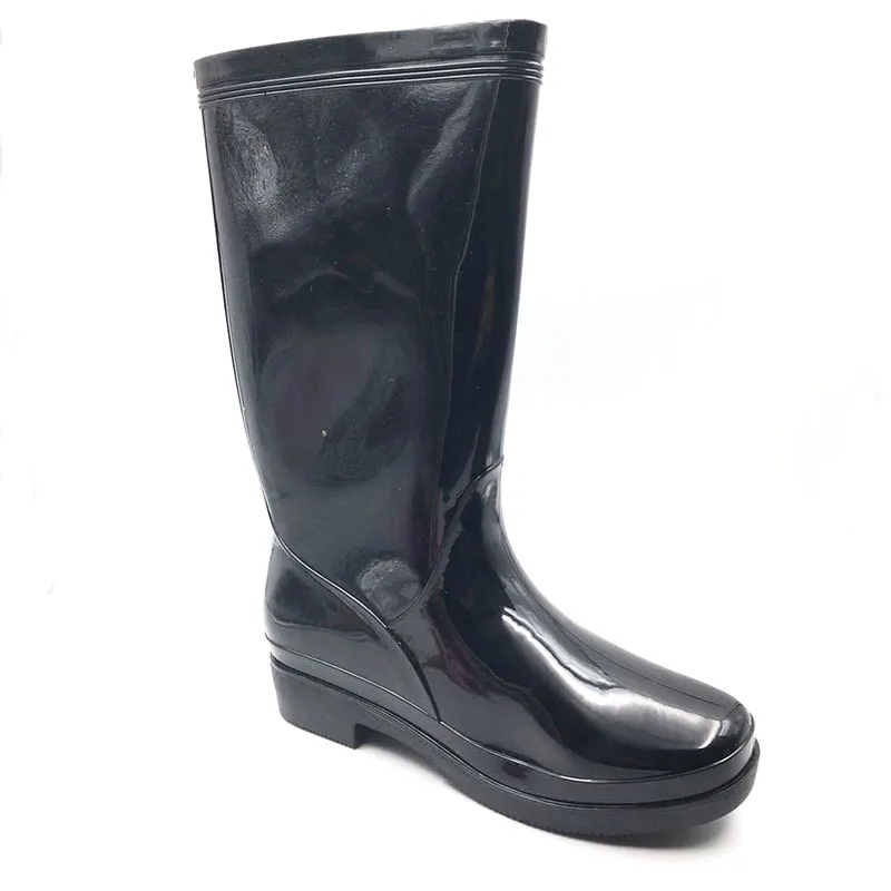 Aleafalling/женские сапоги до середины икры на низком каблуке водонепроницаемые