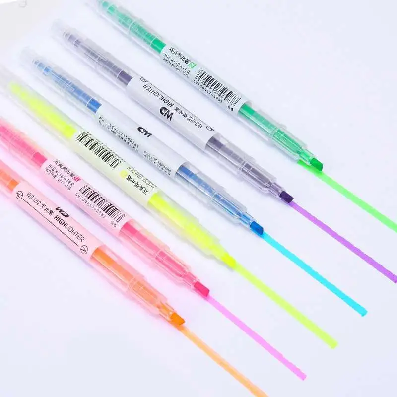 Школа маркер ручка студентов Mildliner текстовые маркеры кисть ручки Пастель Маркеры