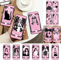 fhnblj the lovely omens tarot deck phone case for redmi note 7 5 8a note8pro 9pro 8t coque for note6pro capa