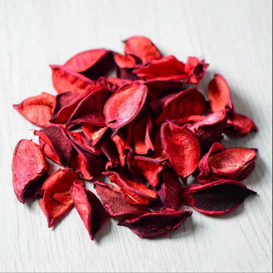 200g Dried Natural/Orange/Red Cotton Shell Flower For Wedding Party Holiday Show Window Decoration | Дом и сад