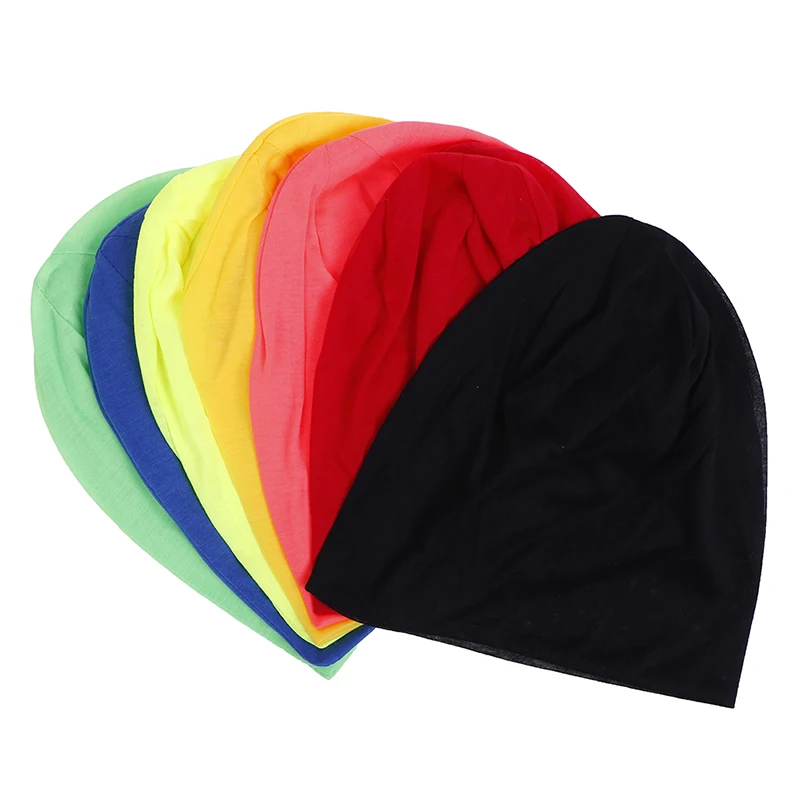 

2021 Cotton Hats Breathable Hip Hop Beanies Sick Bonnet Balaclava Autumn Polyester Beanie Men's Hat for Women Beany Female
