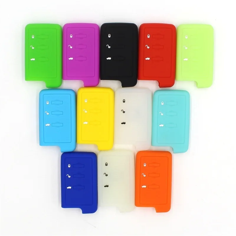 Авто Стиль Силиконовый дистанционный Чехол для автомобильного смарт ключа чехол