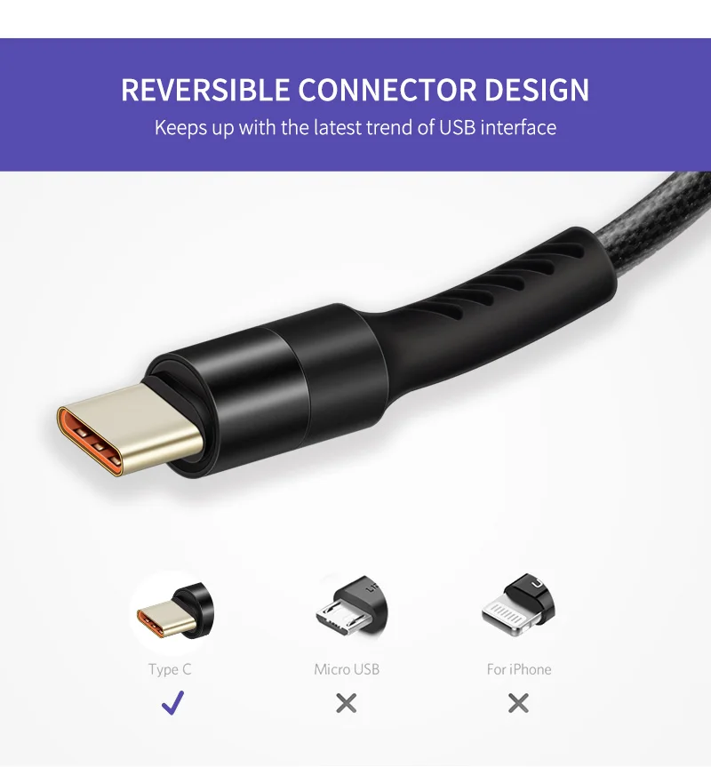 Кабель USB C кабель type C кабель для мобильного телефона Быстрая зарядка телефонный кабель для samsung S9 huawei P10 nintendo Oneplus 5 черный C245