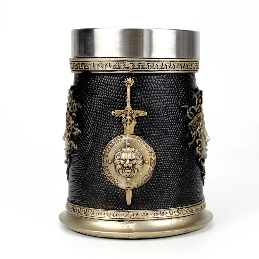 Кружка для кофе Medusa's Demise Tankard 304 из нержавеющей стали кружки пива и смолы от