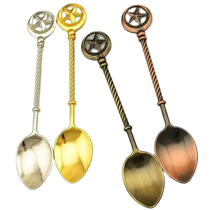 Новинка креативная кофейная ложка в стиле ретро для мороженого/Ложка варенья