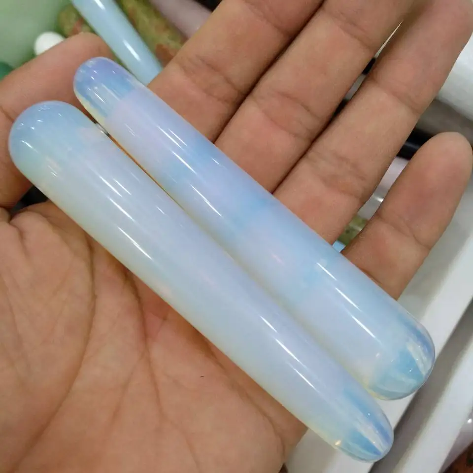 2 шт. массажная палочка с натуральным опалом|Камни| |