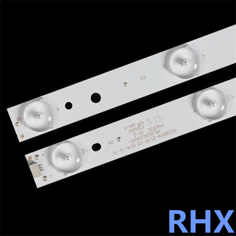 Новинка 100%, 24-дюймовая Подсветка ЖК-телевизора, 4 шт./комплект, светодиодная подсветка, полоса для детской подсветки, 303GC236031, 423 мм, 3 в Новинка 100%, 24-дюймовая Подсветка ЖК-телевизора, 4 шт./комплект, светодиодная подсветка, полоса для детской подсветки, 303GC236031, 423 мм, 3 в