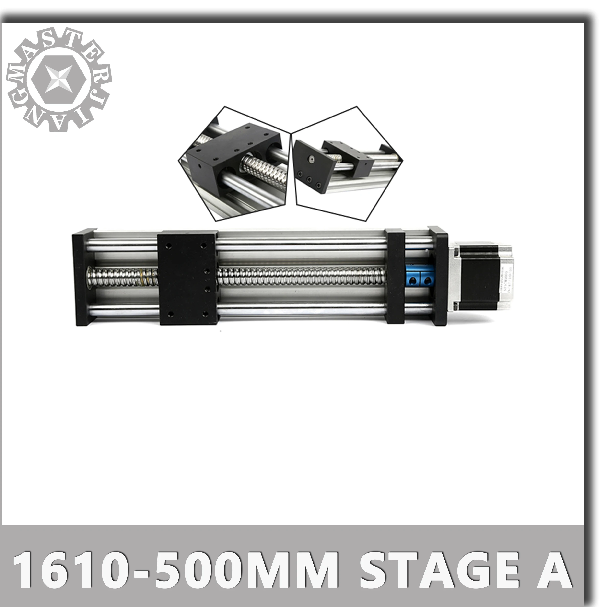 SFU1610 500mm устроить ПГА линейные направляющие рельсы с линейным приводом Системы модуль стол шарико винтовая