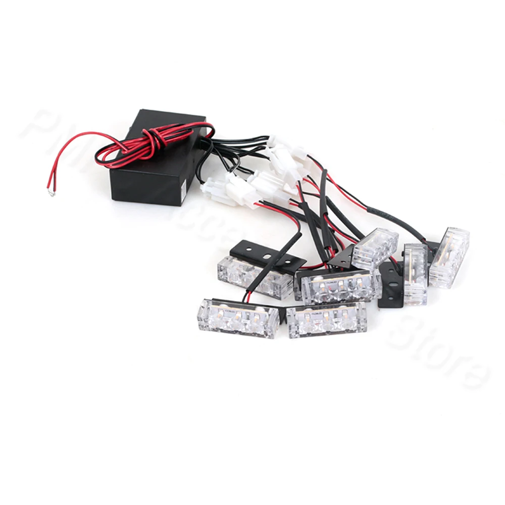 Сигнасветильник лампа PMFC 12 В автомобильная решетка стробоскосветильник