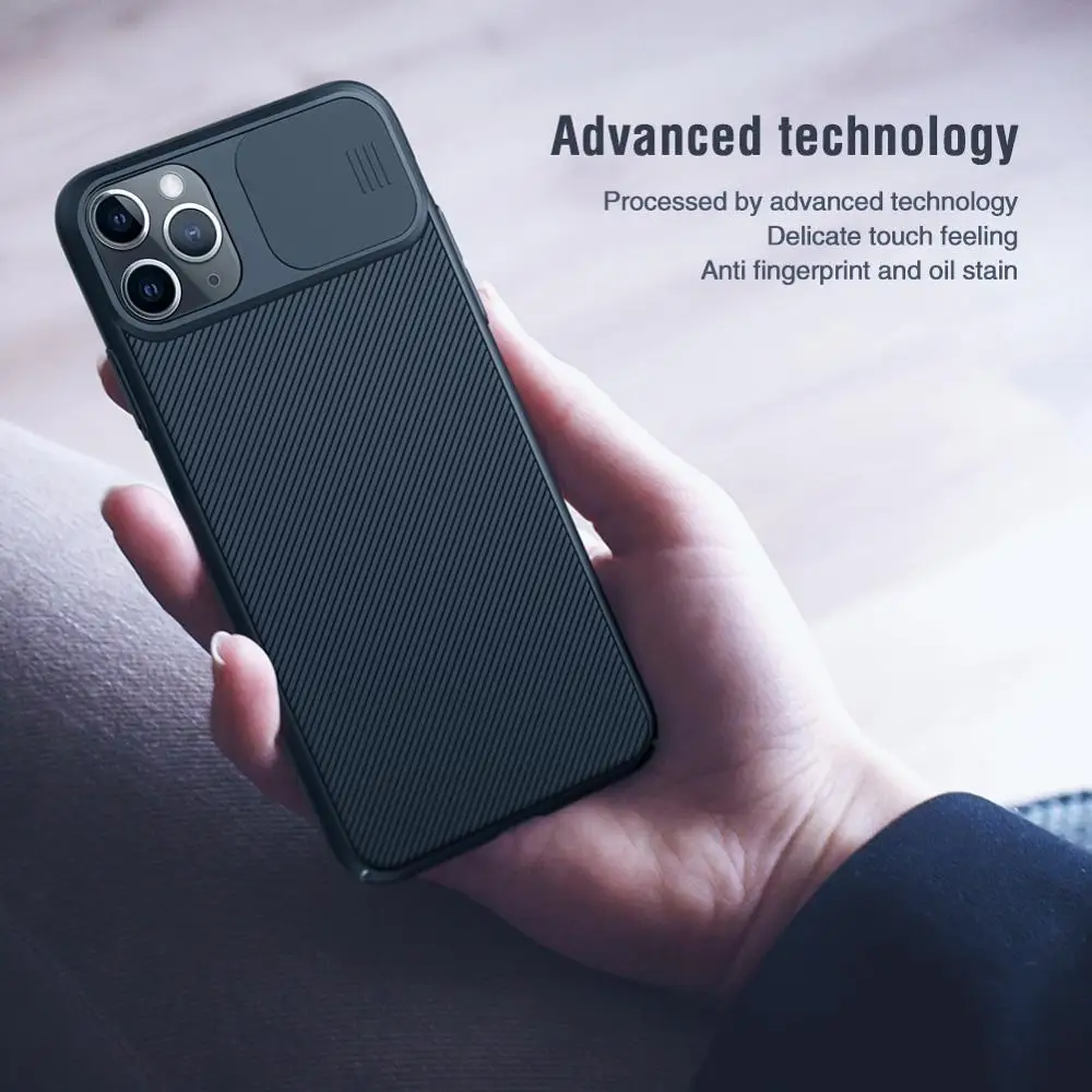 10 шт./лот оптовая продажа чехол Nillkin CamShield для iPhone 11 Pro max камеры защитный |
