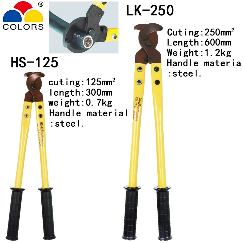 Large cable cutter pliers for 500mm2 copper and aluminum cables manual automatic cutting electrician hand tools | Инструменты