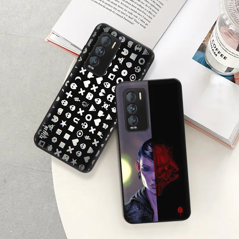 Черный мягкий чехол для смартфона Realme 8 7 X7 6 Pro GT Master Neo C21 C20 C11 C25 C15 V13 V15 | Мобильные