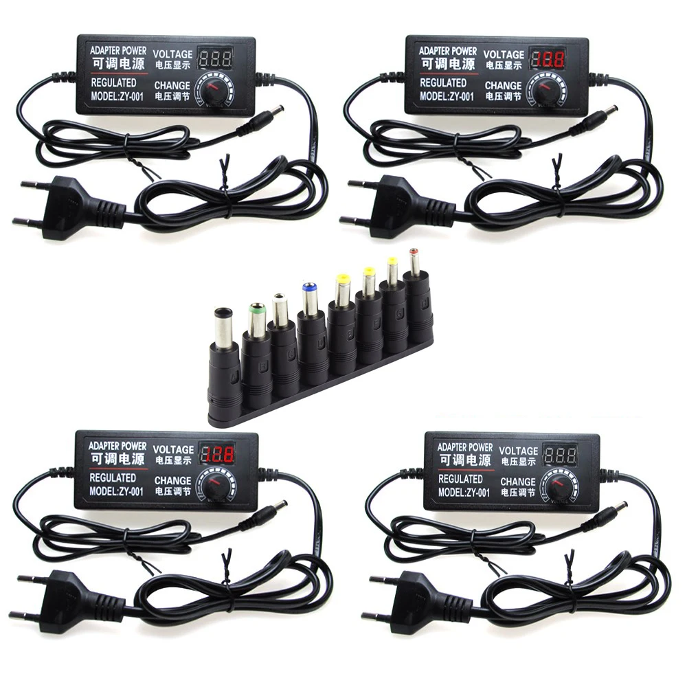 AC DC трансформатор 220V в 12V 24 V Питание адаптер 3V 5V 36V Led Регулируемый 5 возрасте от 12
