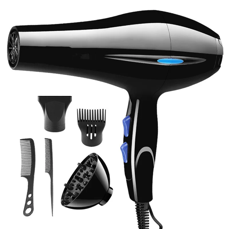 Powerful Hair Dryer Electric Barber Salon Professional Hairdressing Ionic Blow Quick Heat Constant Tempreture | Бытовая техника