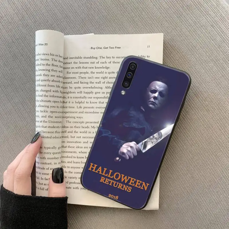 

Halloween The Curse Of Michael Myers Phone Case For Samsung galaxy S 7 8 9 10 20 edge A 6 10 20 30 50 51 70 note 10 plus