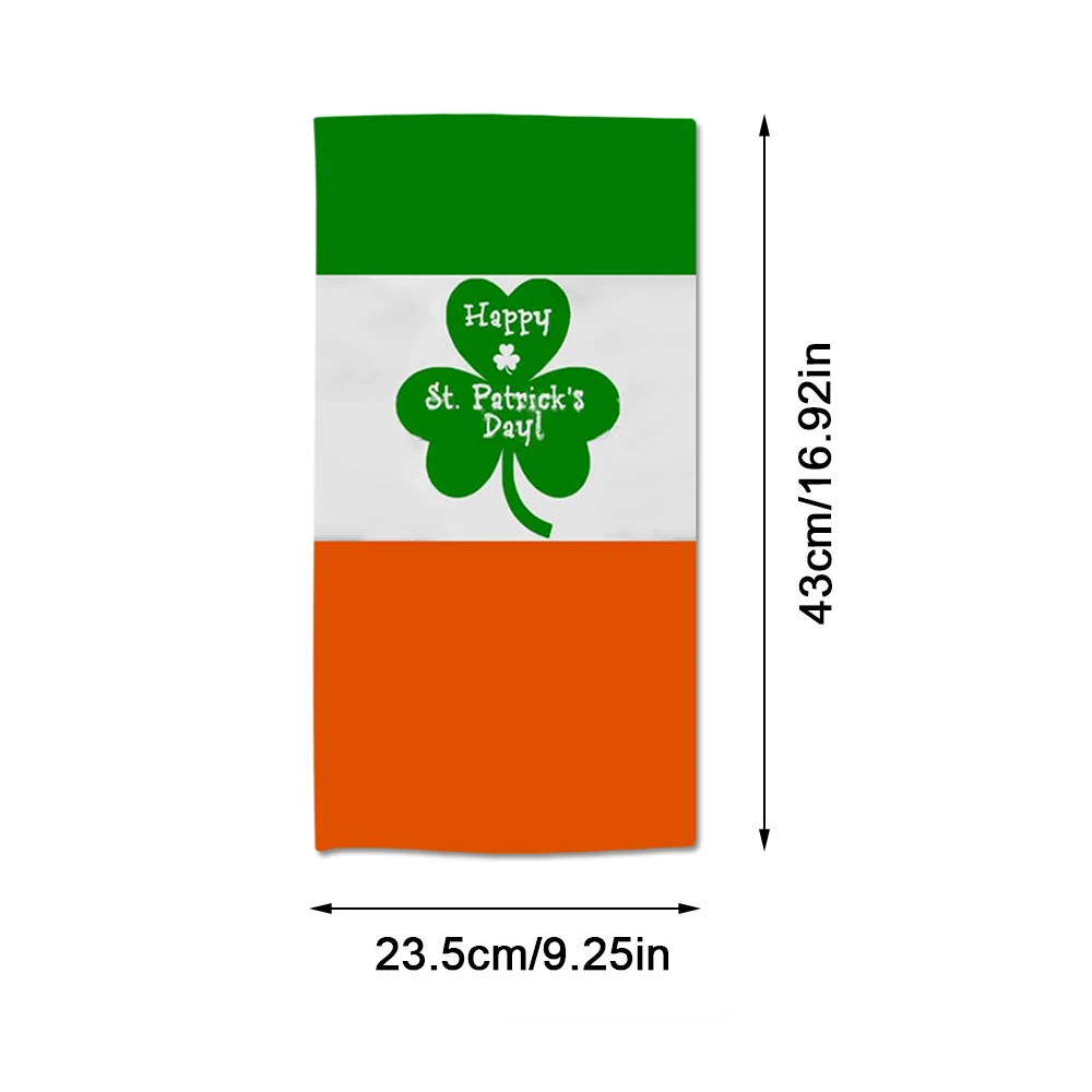 

1PC St Patrick's Day Irish Festival Sport Headwear New Bicycle Bandana Face Scarf Headband Neck Gaiter Outdoor Sports Headwear