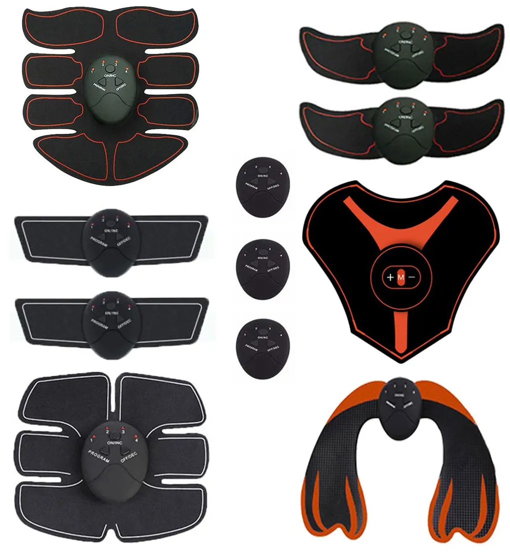 

Muscle Stimulator EMS Abdominal Muscle Stimulation Electrostimulator ABS Stimulator Fitness Electric Anti Cellulite Massager