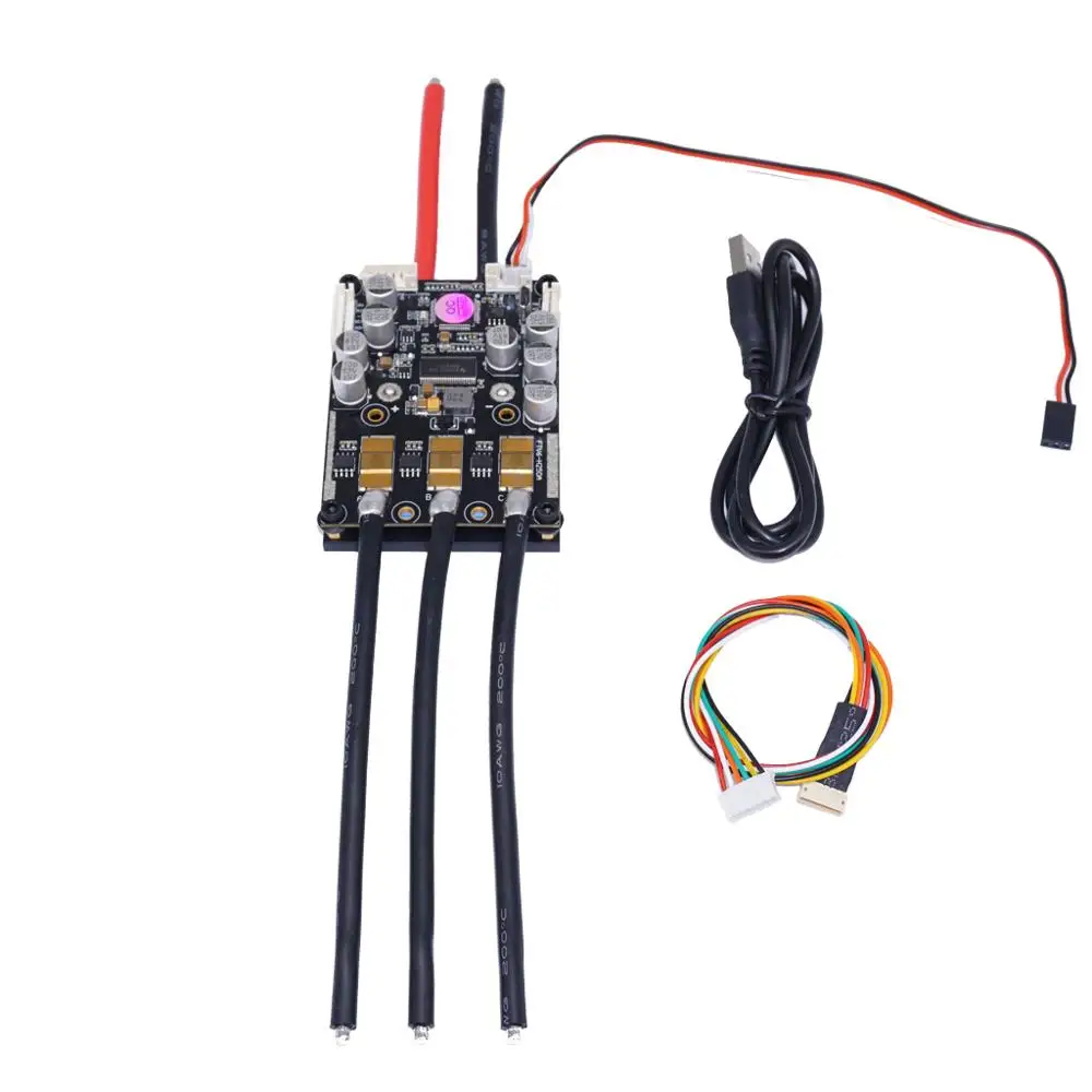 RC лодочный мотор + водяное охлаждение ESC 200A большой ток DIY дополнение