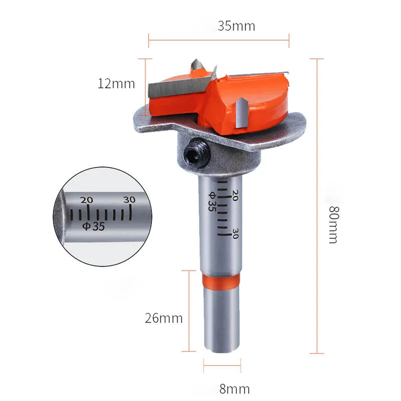 Твердосплавный Наконечник для сверления 15 35 мм деревообработки|Сверла| |