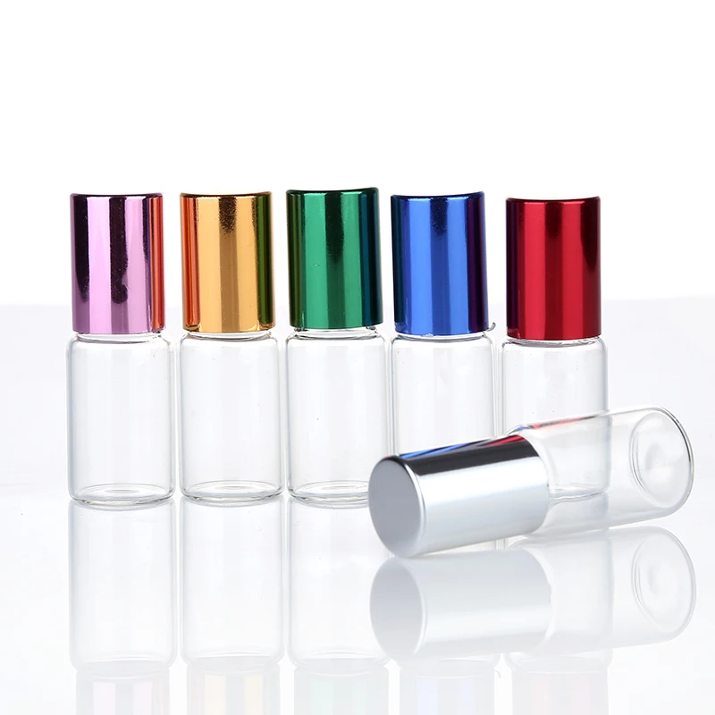 1 шт. Z014 5ml мини стеклянная бусина бутылочные прозрачные разноцветные Круглые