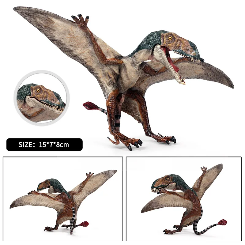 Oenux классический Юрский птеродактил Хищник фигурки Quetzalcoatlus динозавр животные модель ПВХ Коллекция детская игрушка