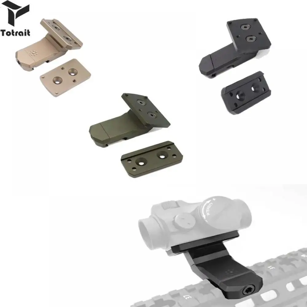 

Тактическое крепление с красной точкой 35 и 45 градусов для RMR T1 T2 SRO, новый уникальный дизайн, Универсальное крепление, аксессуары для охоты